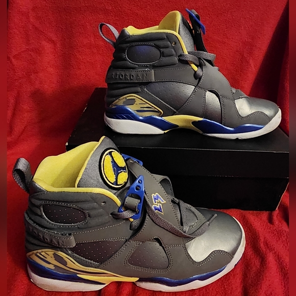 Girls Air Jordan Retro 8 Laney (GS) - Picture 5 of 11